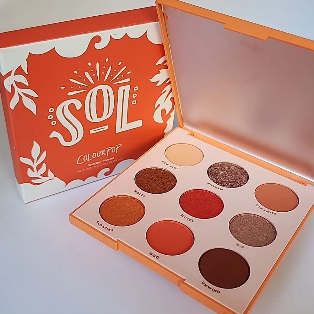 Colourpop Sol Pressed Powder Palette - Limited Edition